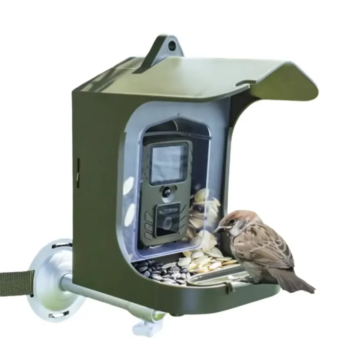 Hoofdafbeelding Harko vogelhuisje met camera op SD kaart 256GB
