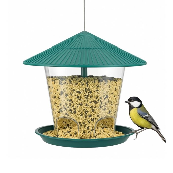 Hoofafbeelding MISO hangend voederhuisje vogels