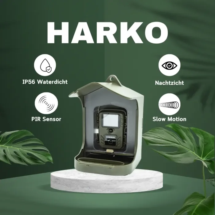 Vogelhuisje met Camera HARKO - Afbeelding 2