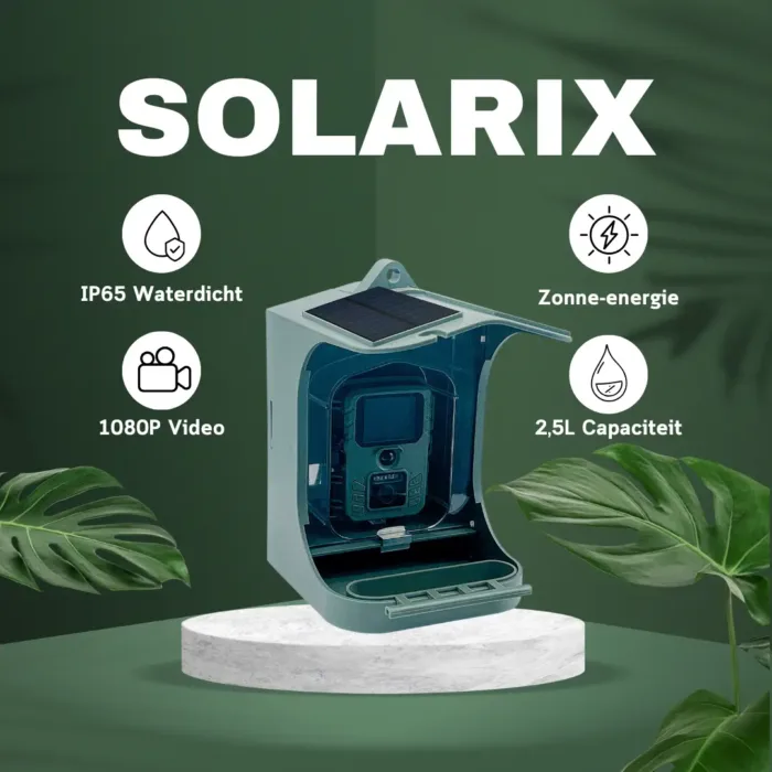 USP's van SOLARIX Vogelhuisje met camera