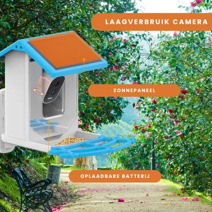 Vogelhuisje met Camera LUMO - Afbeelding 3