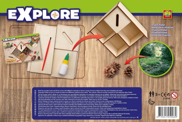 SES Creative Explore 25008 | DIY Insectenhotel - Afbeelding 5