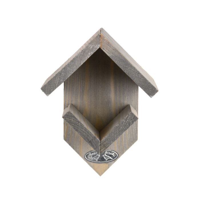Voederhuisje Esschert design grijs voor vogels